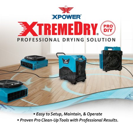 Xpower XtremeDry® Pro-DIY Restoration Clean-Up Tool Kit XDP1